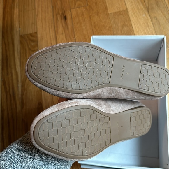 Birdies Starling Flat Loafer in Latte Suede - Picture 10 of 12